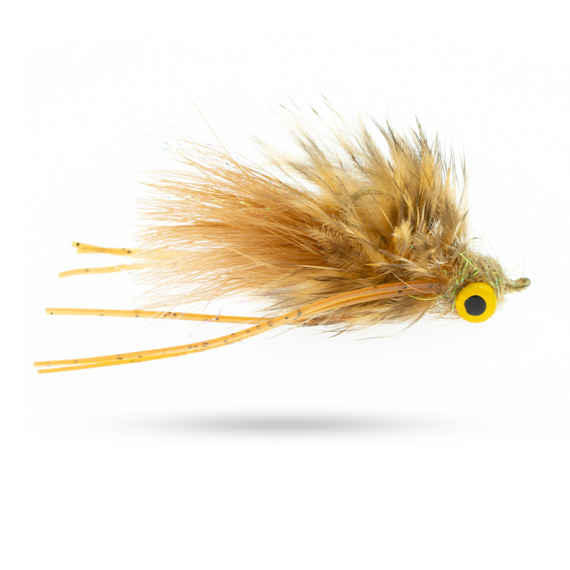 Umpqua Super Bugger Beck\'s Tan #6 i gruppen Fiskedrag / Flugor / Streamers hos Sportfiskeprylar.se (NFD9673-TA6)