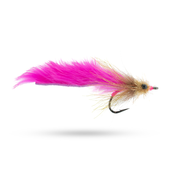 Umpqua Chewy\'s Tarponator Chouinard Pink/Tan #2/0 i gruppen Fiskedrag / Flugor / Saltvattenflugor hos Sportfiskeprylar.se (NFD9685-PITA20)
