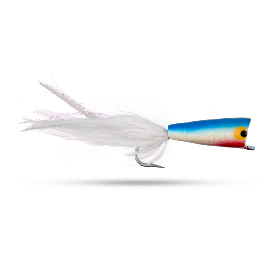 Umpqua Saltwater Popper Blue/White #2/0 i gruppen Fiskedrag / Flugor / Saltvattenflugor hos Sportfiskeprylar.se (NFD9687-BLWH20)