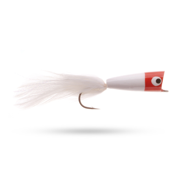 Umpqua Saltwater Popper Red/White #2/0 i gruppen Fiskedrag / Flugor / Saltvattenflugor hos Sportfiskeprylar.se (NFD9687-REWH20)