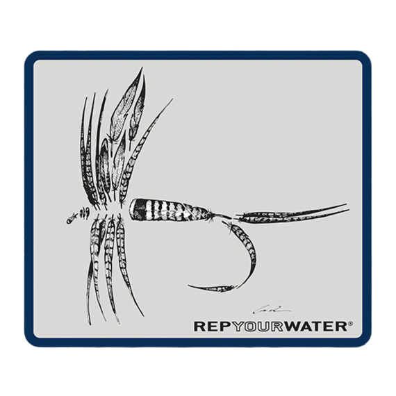 RepYourWater Sticker - Feather Dry Fly i gruppen Övrigt / Klistermärken & Dekaler hos Sportfiskeprylar.se (NFD9715)