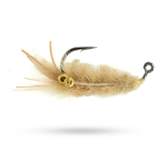 Umpqua Mayhem Crab Chicone Tan #2 i gruppen Fiskedrag / Flugor / Saltvattenflugor hos Sportfiskeprylar.se (NFD9738-Tan)