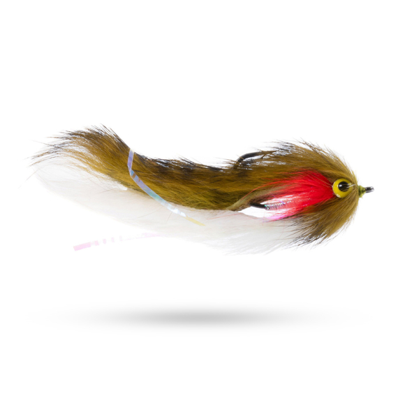 Umpqua Kvichak Killer Anderson Olive / White #1/0 i gruppen Fiskedrag / Flugor / Gäddflugor hos Sportfiskeprylar.se (NFD9743-OlWhite)