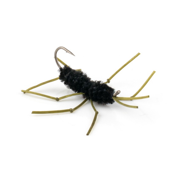 Umpqua Restless Stone Black #10 i gruppen Fiskedrag / Flugor / Streamers hos Sportfiskeprylar.se (NFD9750-Black)