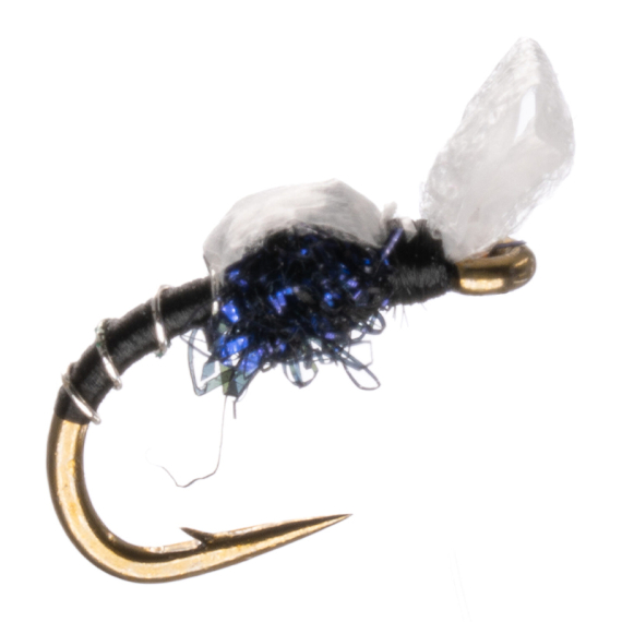 Umpqua Graveyard Midge Wood Black - #18 i gruppen Fiskedrag / Flugor / Nymfer hos Sportfiskeprylar.se (NFD9825-Black18)