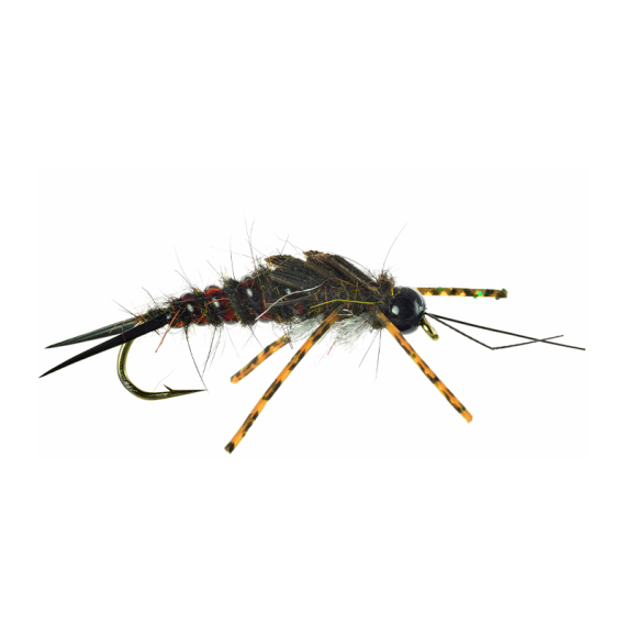 Umpqua Atomic Stone Hudspeth Brown/Black - #6 i gruppen Fiskedrag / Flugor / Nymfer hos Sportfiskeprylar.se (NFD9878-6)