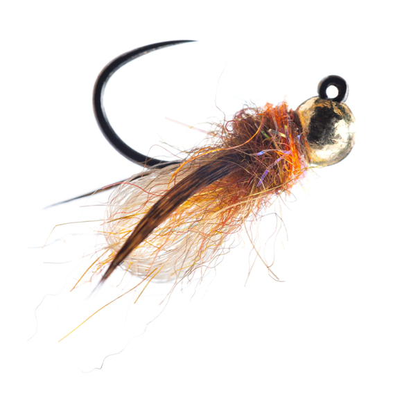 Umpqua Jiggy Caddis Pupa Mercer Amber - #14 i gruppen Fiskedrag / Flugor / Nymfer hos Sportfiskeprylar.se (NFD9884-Amber14)