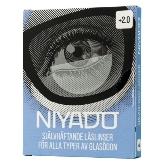 Niyado - Stick on lenses Far-Sighted + i gruppen Kläder & Skor / Solglasögon / Tillbehör Solglasögon hos Sportfiskeprylar.se (NIY-P10r)