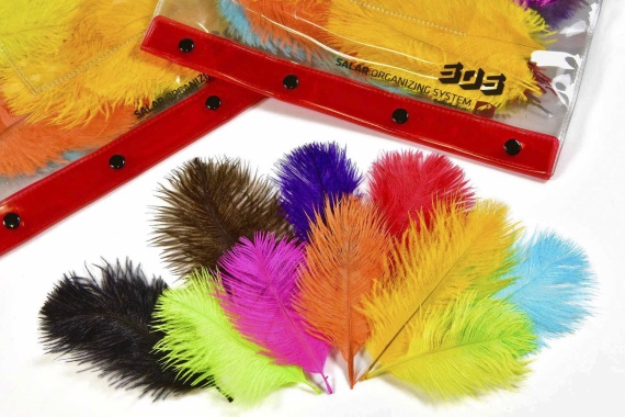 Frödin Ostrich Feather Pack i gruppen Krok & Småplock / Flugbindning / Flugbindningsmaterial / Fjädrar & Nackar / Övriga Fjädrar hos Sportfiskeprylar.se (OFP-1)