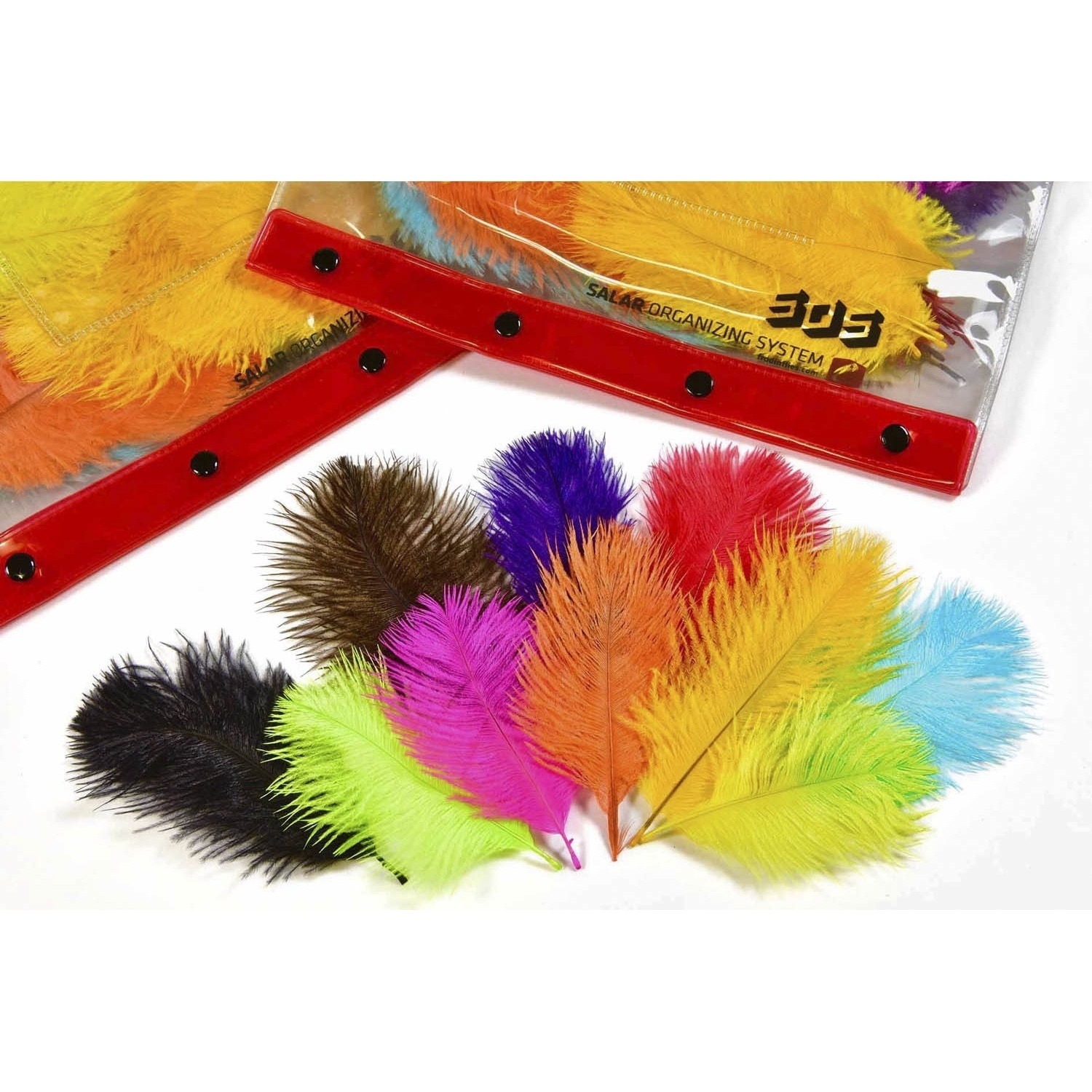 Frödin Ostrich Feather Pack i gruppen Krok & Småplock / Flugbindning / Flugbindningsmaterial / Fjädrar & Nackar / Övriga Fjädrar hos Sportfiskeprylar.se (OFP-1)