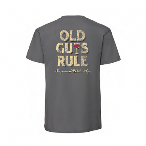 Old Guys Rule - Improved With Age Charcoal i gruppen Kläder & Skor / Kläder / T-shirts hos Sportfiskeprylar.se (OG760-CHr)