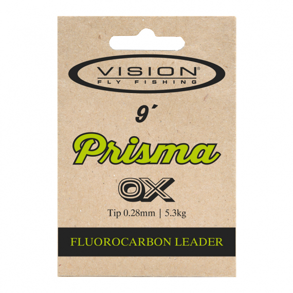 Vision Prisma fl.carbon leader 0,33mm i gruppen Krok & Småplock / Tafsar & Tafsmaterial hos Sportfiskeprylar.se (VFP33)