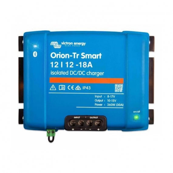 Victron Energy Orion-Tr Smart 12/12-18A Iso i gruppen Marinelektronik & Båt / Marinbatterier & Laddare / Batteriladdare hos Sportfiskeprylar.se (ORI121222120)