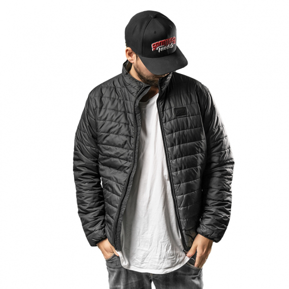 Söder Sportfiske Padded Jacket Black i gruppen Fiskemetoder / Vinterfiske hos Sportfiskeprylar.se (OW2003BLSS-Mr)