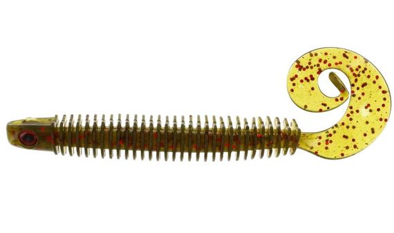 Westin RingTeez CT 4\'\'/10 cm Seaweed 8-pack i gruppen Fiskedrag / Jiggar & Gummibeten / Kräftor & Creaturebaits / Maskar & Worm baits hos Sportfiskeprylar.se (P010-198-010)