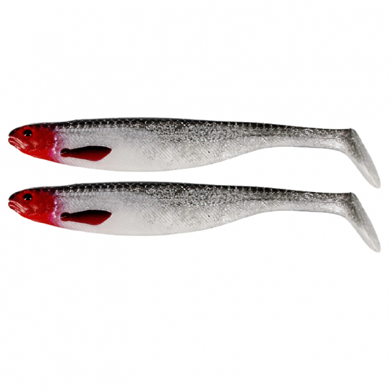 Westin ShadTeez Slim 14cm 17g Redlight 2-pack i gruppen Fiskedrag / Jiggar & Gummibeten / Abborrjiggar & Gösjiggar hos Sportfiskeprylar.se (P022-553-019)