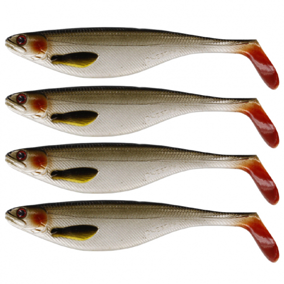 Westin ShadTeez 7cm 4g Lively Roach 4-pack i gruppen Fiskedrag / Jiggar & Gummibeten / Abborrjiggar & Gösjiggar hos Sportfiskeprylar.se (P023-136-005)