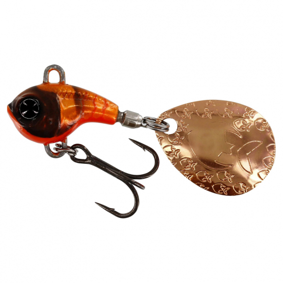 Westin DropBite Tungsten Spin Tail Jig 1,8cm 9g - Fire Craw i gruppen Fiskedrag / Vibrationsbeten hos Sportfiskeprylar.se (P101-568-098)
