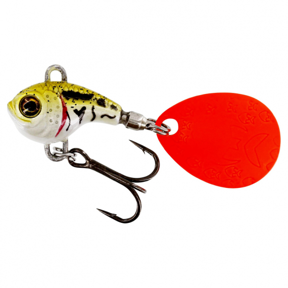 Westin DropBite Tungsten Spin Tail Jig 2,2cm 18g - Pearl Stickleback i gruppen Fiskedrag / Vibrationsbeten hos Sportfiskeprylar.se (P101-579-099)