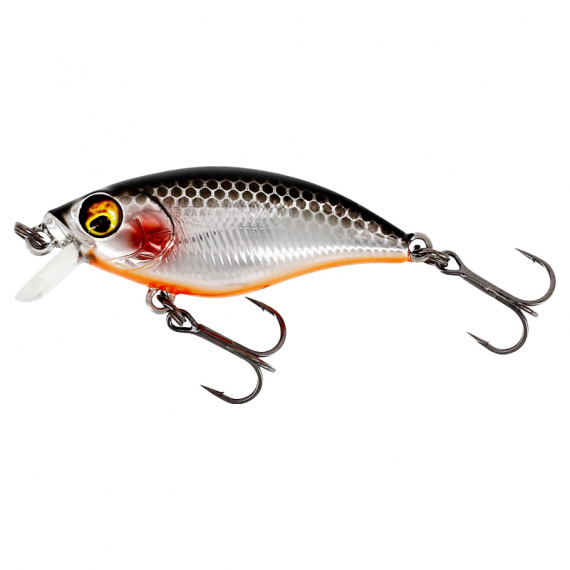 Esca Wobbler Westin MegaBite DR Crankbait 6 Cm 19 G - Affondante, Color Steel Sardine, Per Pesce Persico E Luccio