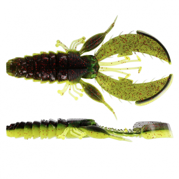 Westin CreCraw Creaturebait 8,5cm 7g - Black/Chartreuse (5-pack) i gruppen Fiskedrag / Jiggar & Gummibeten / Gäddjiggar hos Sportfiskeprylar.se (P151-563-130)
