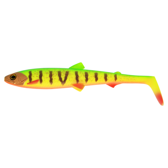 Westin BullTeez Shadtail 30cm, 240g - CF Earth Perch i gruppen Fiskedrag / Jiggar & Gummibeten / Gäddjiggar hos Sportfiskeprylar.se (P181-1084-157)