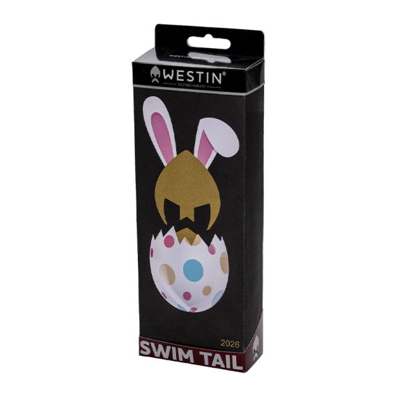 Westin Swim Tail Easter Edition 12cm, 2g Suspending 1 Body 2 Tails i gruppen Fiskedrag / Betespaket / Betespaket Gädda hos Sportfiskeprylar.se (P230-1387-225)