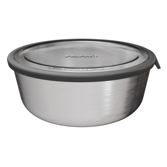 Primus Prepping Bowl w. Lid 1.0L Stainless Steel i gruppen Outdoor / Friluftskök & Redskap / Tallrikar & Skålar / Skålar hos Sportfiskeprylar.se (P743670)