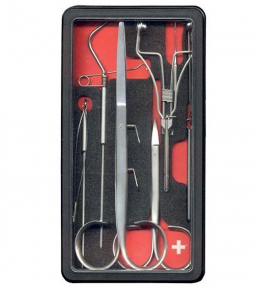Petitjean Tool Set 3 (8 pieces) i gruppen Krok & Småplock / Flugbindning / Verktyg Flugbindning / Verktygsset Flugbindning hos Sportfiskeprylar.se (PE-T100)