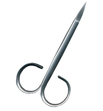 Petitjean Small Scissor Curved i gruppen Verktyg & Tillbehör / Tänger & Saxar / Linklippare & Saxar hos Sportfiskeprylar.se (PE-T60)