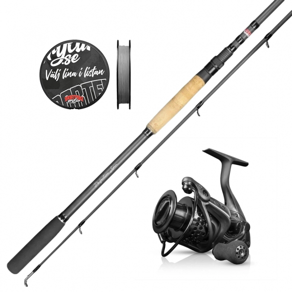 MIKADO /'/'SPECIALIZED PIKE/'/' SPINNING ROD,C.W 10-35 GRAM,2 LENGTHS AVAILABLE,PIKE