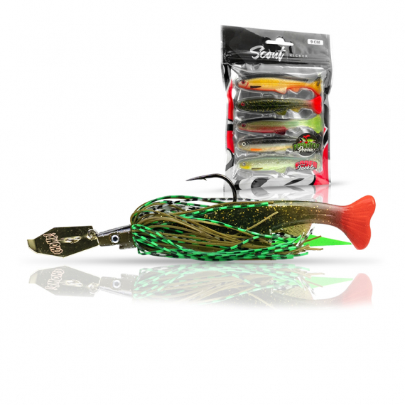 Pig Hula Scout Kicker Bundle i gruppen Fiskedrag / Betespaket / Betespaket Abborre hos Sportfiskeprylar.se (PHCSCKSET)