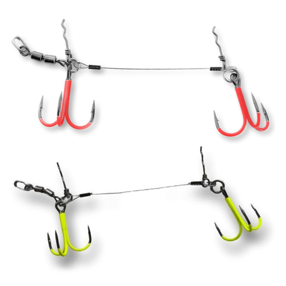 Pikecraft Double Swivel Stinger Kit XL 2/0 UV i gruppen Krok & Småplock / Stingers & Stingertillbehör / Stingers hos Sportfiskeprylar.se (PIKECRAFT1091r)