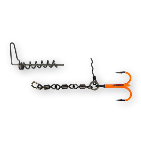 Pikecraft 3-Swivel Chain Stinger Kit M UVO i gruppen Krok & Småplock / Stingers & Stingertillbehör / Stingers hos Sportfiskeprylar.se (PIKECRAFT1199-0001r)