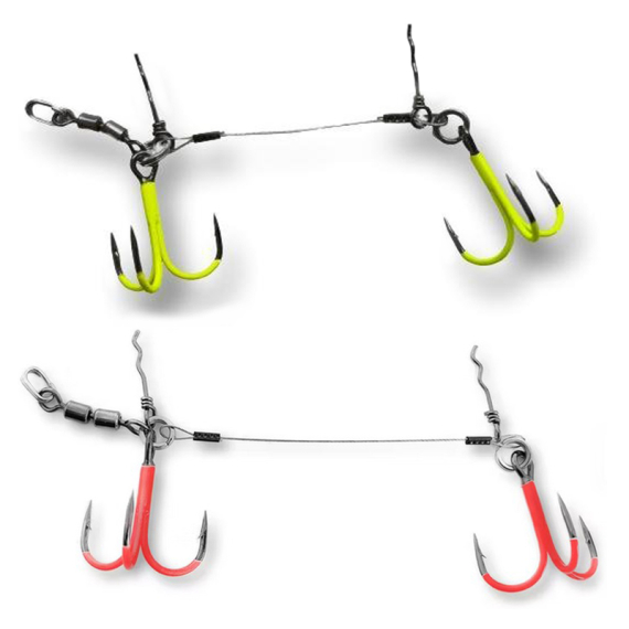 Pikecraft Double Swivel Stinger Kit L 1/0 UV i gruppen Krok & Småplock / Stingers & Stingertillbehör / Stingers hos Sportfiskeprylar.se (PIKECRAFT1292r)