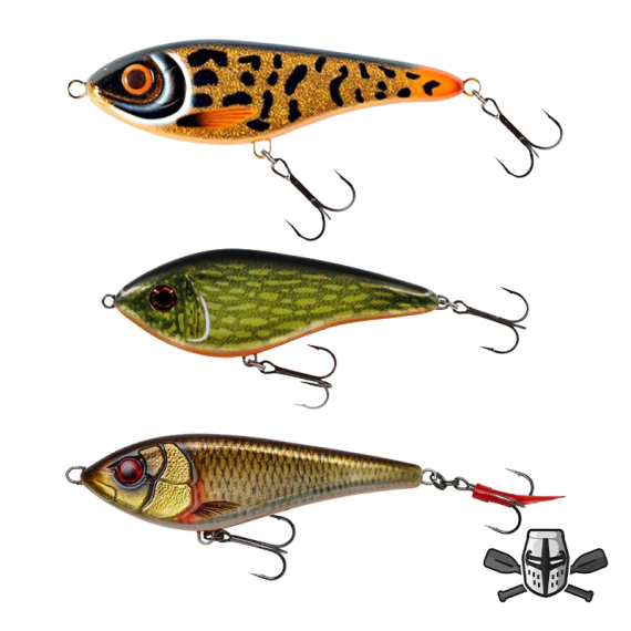Pike Knight\'s Favorite Jerkbaits i gruppen DPLer / KAMPANJ hos Sportfiskeprylar.se (PIKENIGHTBUNDLE)