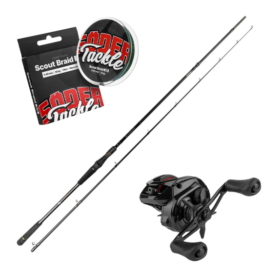 Daiwa Prorex S Bait - 8\'2\'\' 150G Pike Combo i gruppen Fiskeset / Spinnfiskeset / Spinnfiskeset Gädda hos Sportfiskeprylar.se (PROREXSPIKECOMBO)