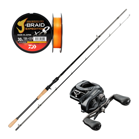 Daiwa Prorex XR Bait & Tatula Monster Combo 8\'6\'\' 220g i gruppen Fiskeset / Spinnfiskeset / Spinnfiskeset Gädda hos Sportfiskeprylar.se (PROREXXRMONSTERCOMBO)