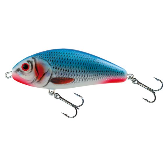 Salmo Fatso 10cm, 48g Flytande - Bleeding Blue Shad i gruppen Fiskedrag / Jerkbaits hos Sportfiskeprylar.se (QFA045)
