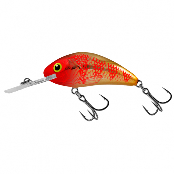 Salmo Rattlin\' Hornet 4.5cm - Golden Red Head i gruppen Fiskedrag / Wobblers / Djupgående Wobblers hos Sportfiskeprylar.se (QRH516)
