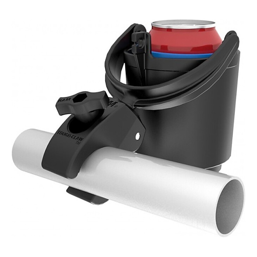 RAM Mounts Drink Cup Holder W/Toughclaw i gruppen Marinelektronik & Båt / Båttillbehör / Fästen & Hållare / Övriga Fästen & Hållare hos Sportfiskeprylar.se (RAM-B-132-400)
