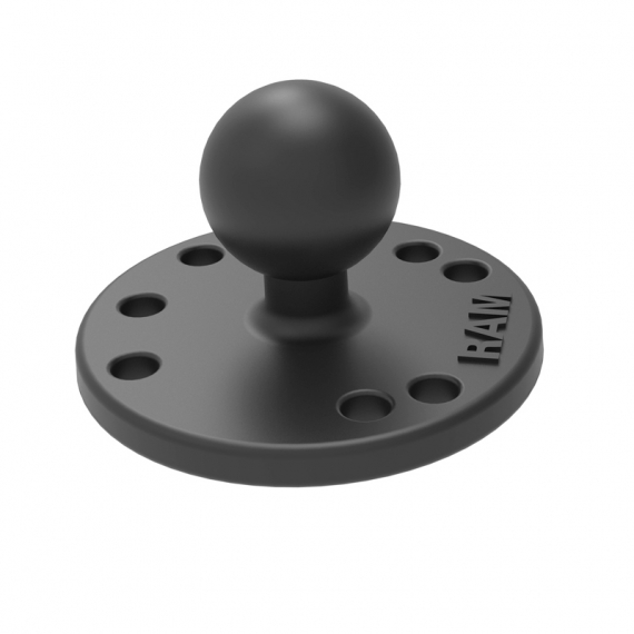 RAM Mounts 2 1/2\'\' Dia. Base With 1\'\' Ball i gruppen Marinelektronik & Båt / Båttillbehör / Fästen & Hållare / Övriga Fästen & Hållare hos Sportfiskeprylar.se (RAM-B-202)