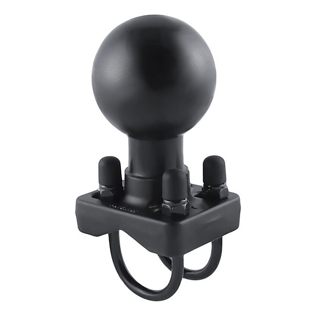 RAM Double U-Bolt Ball Base for 1\'\' - 1.25\'\' Rails (Unpacked) i gruppen Marinelektronik & Båt / Båttillbehör / Fästen & Hållare / Övriga Fästen & Hållare hos Sportfiskeprylar.se (RAM-D-235U)