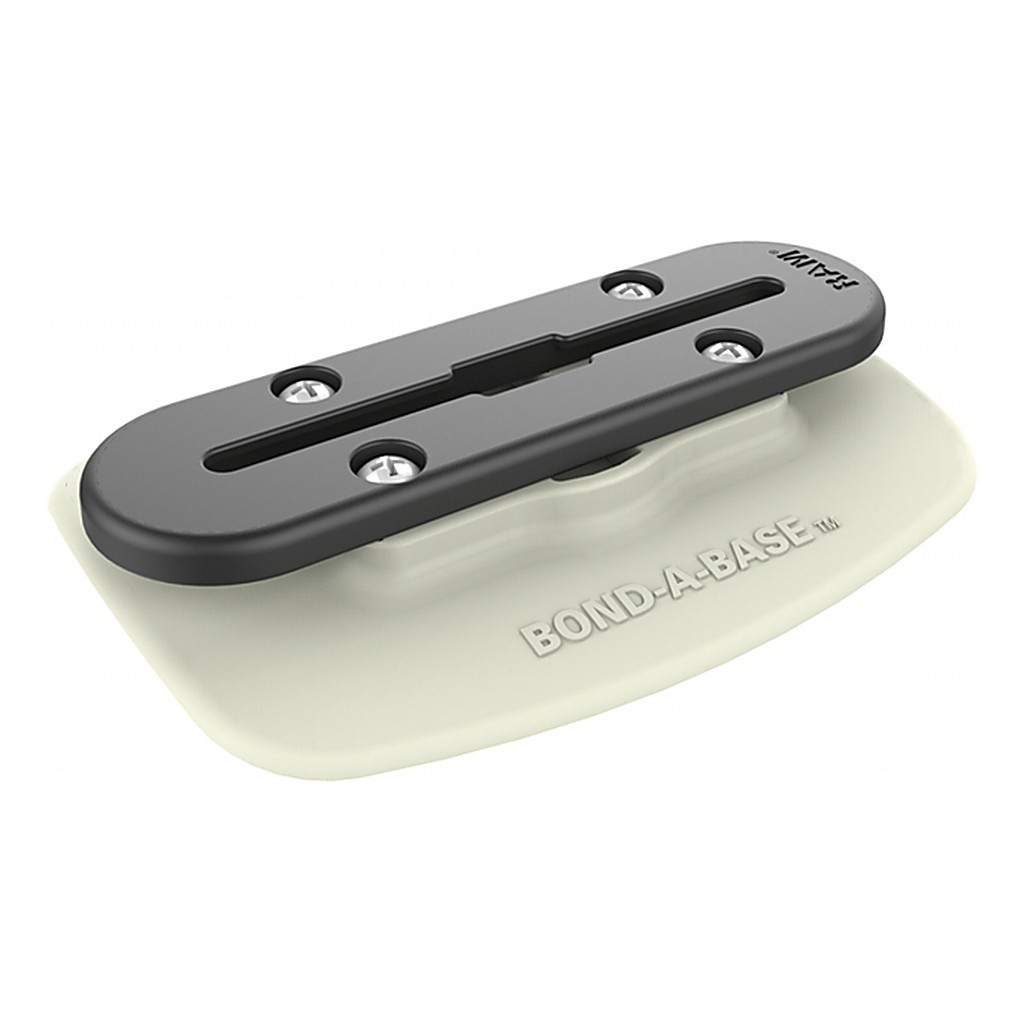 RAM Mounts Grey Bond-A-Base W Tough-Track i gruppen Marinelektronik & Båt / Båttillbehör / Fästen & Hållare / Övriga Fästen & Hållare hos Sportfiskeprylar.se (RAP-398-GRY-TRACK-A)