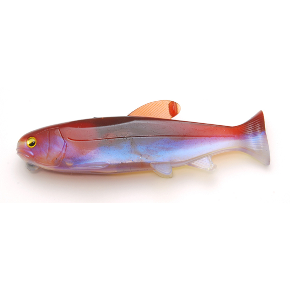 Raid Osakana Swimmer 125 - 01 Pearl Wakasagi i gruppen Fiskedrag / Swimbaits / Mjuka Swimbaits hos Sportfiskeprylar.se (RD-R11723)