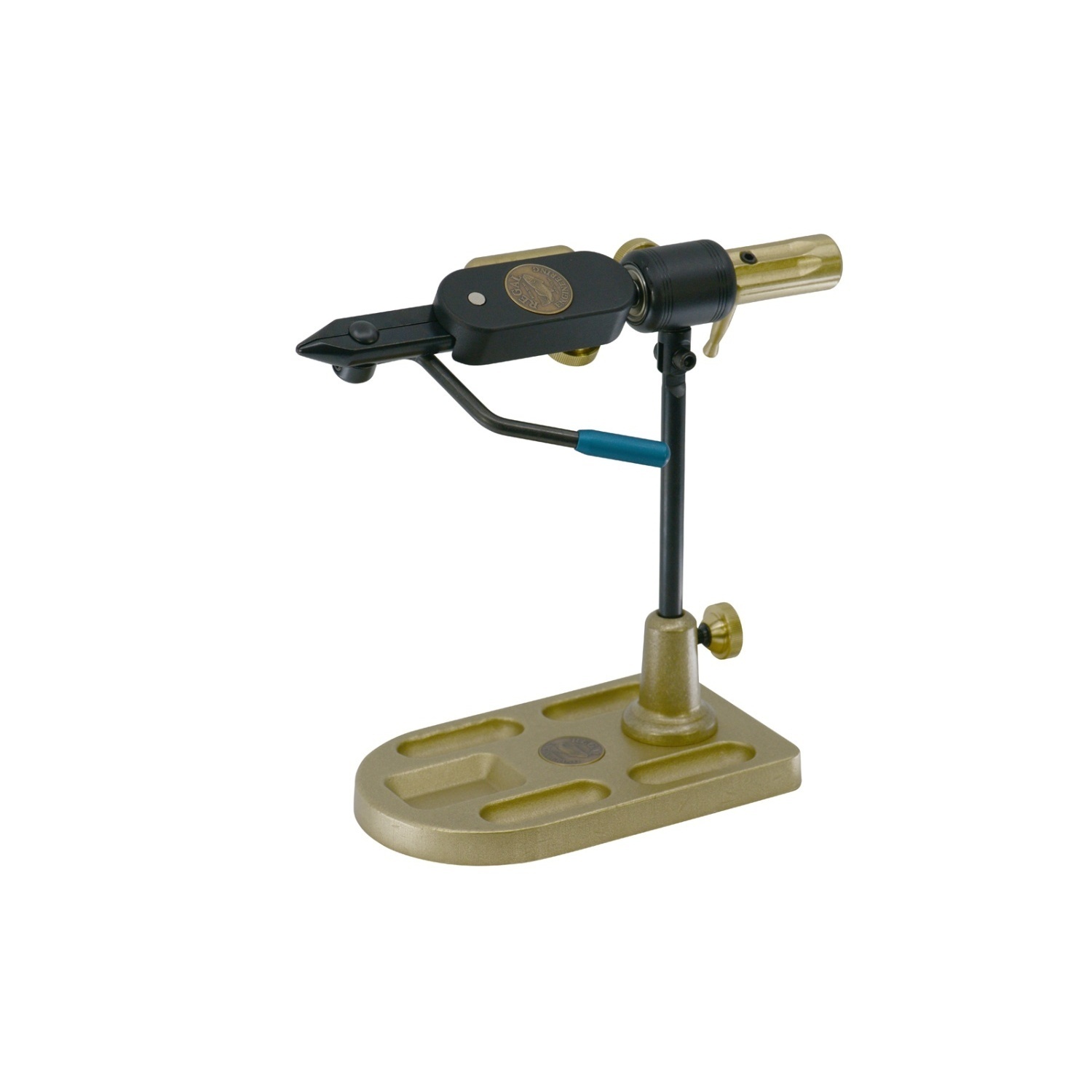 Regal Revolution Series Vise - Regular Head/Bronze Pocket Base i gruppen Krok & Småplock / Flugbindning / Bindstäd hos Sportfiskeprylar.se (REG-200-10P)