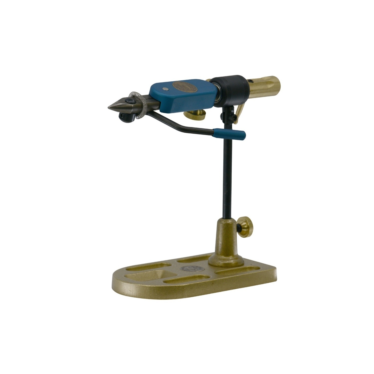 Regal Revolution Series Vise - Stainless Steel Head/Bronze Pocket Base i gruppen Krok & Småplock / Flugbindning / Bindstäd hos Sportfiskeprylar.se (REG-200-40P)