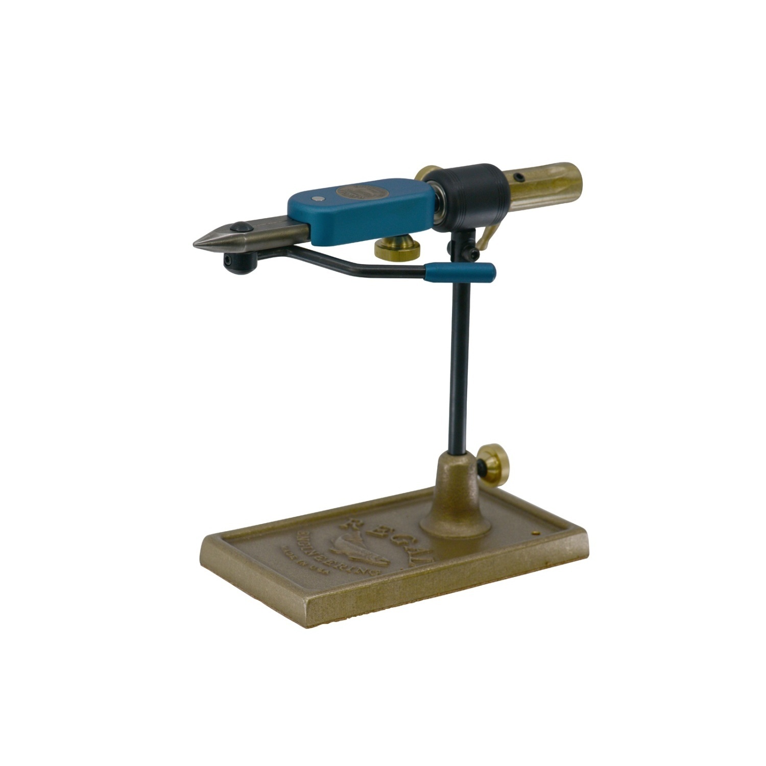 Regal Revolution Series Vise - Stainless Steel Head/Bronze Traditional Base i gruppen Krok & Småplock / Flugbindning / Bindstäd hos Sportfiskeprylar.se (REG-200-40T)