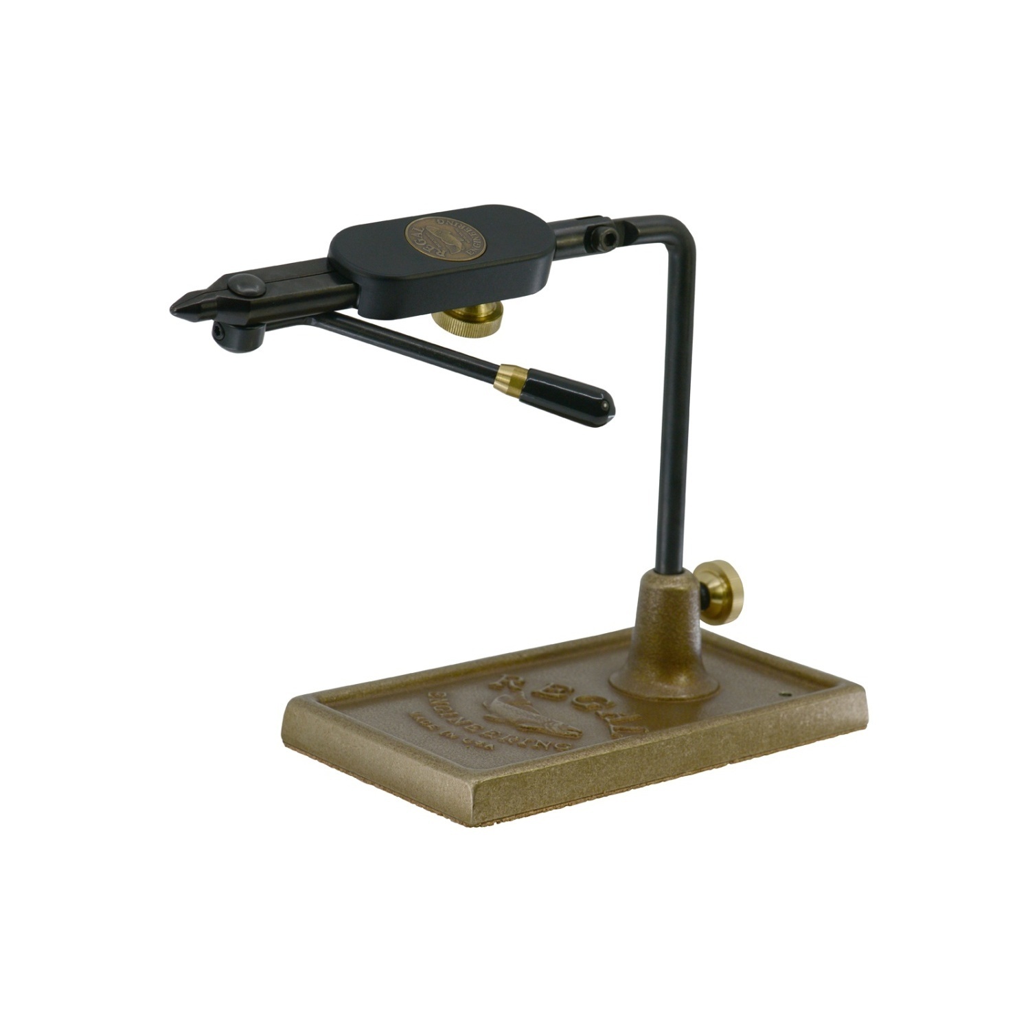 Regal Medallion Series Vise - Midge Jaws/Bronze Traditional Base i gruppen Krok & Småplock / Flugbindning / Bindstäd hos Sportfiskeprylar.se (REG-RPBM-8T)