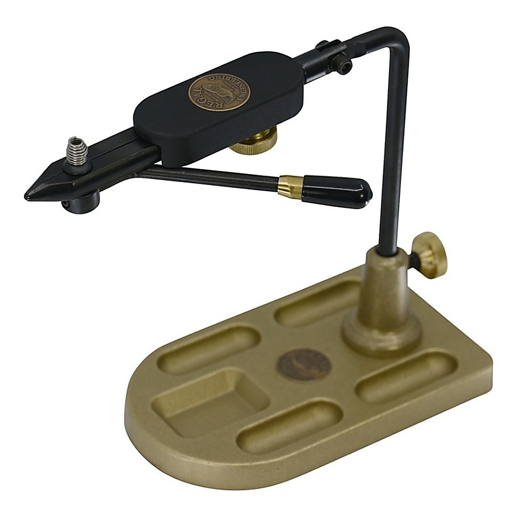 Regal Medallion Series Vise - Regular Jaws/Bronze Pocket Base i gruppen Krok & Småplock / Flugbindning / Bindstäd hos Sportfiskeprylar.se (REG-RPBR-10P)
